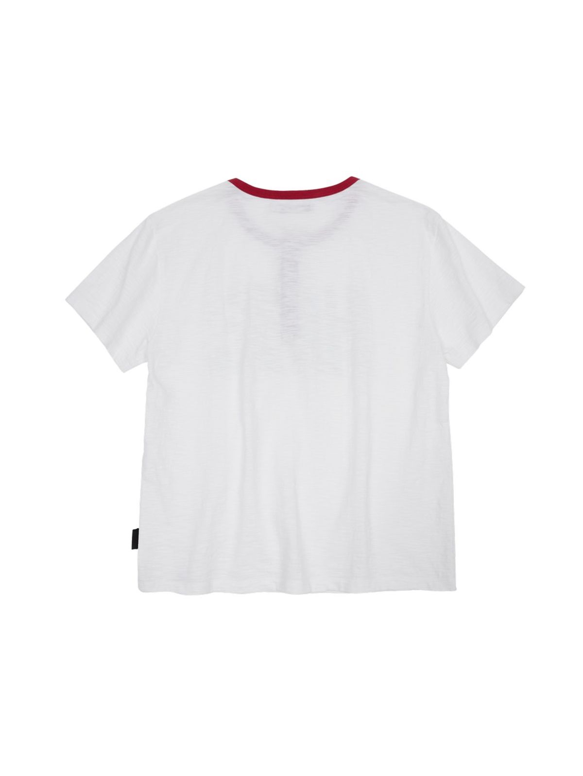 메아(MEA) HAZE HENLEY T-SHIRT [WHITE]