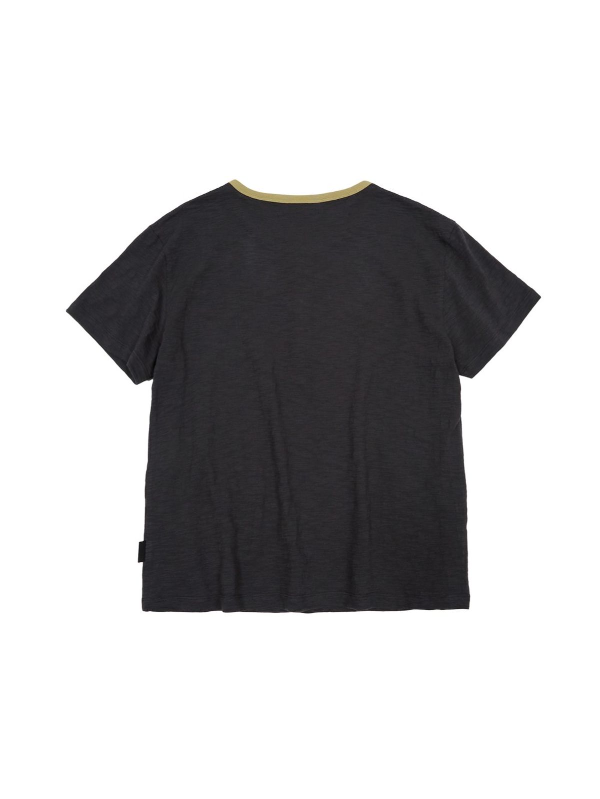 메아(MEA) HAZE HENLEY T-SHIRT [CHARCOAL]