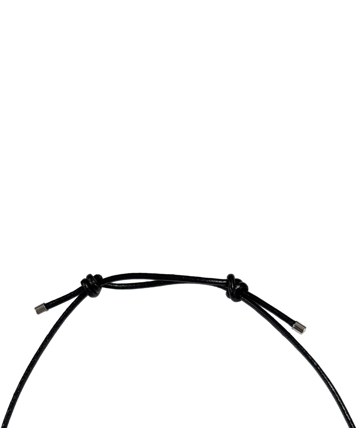 메아(MEA) ARCHIVE DOUBLE PICK NECKLACE [ANTIQUE SILVER]