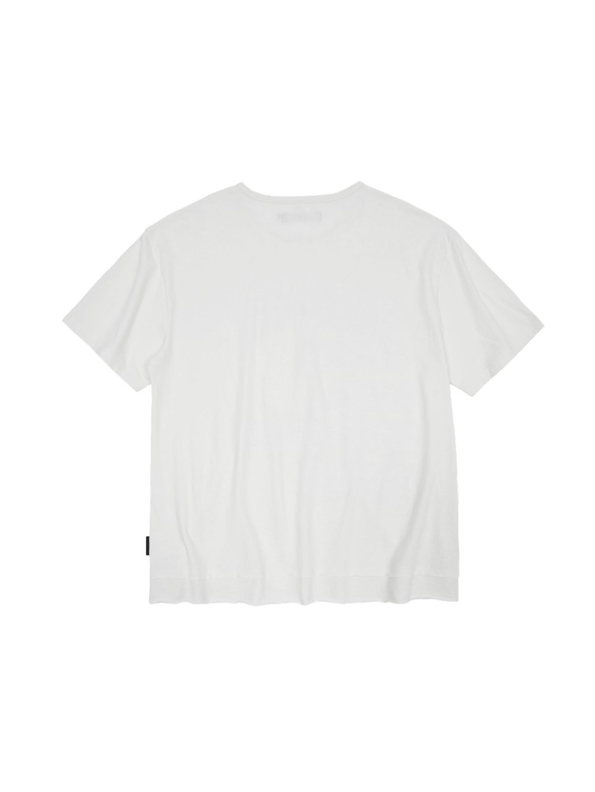 메아(MEA) SUMMER HAZE LAYERED T-SHIRT [WHITE]