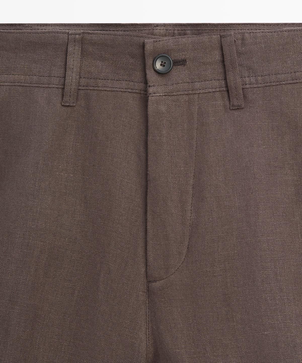 마시모두띠(MASSIMO DUTTI) 100% 린넨 버뮤다 쇼츠