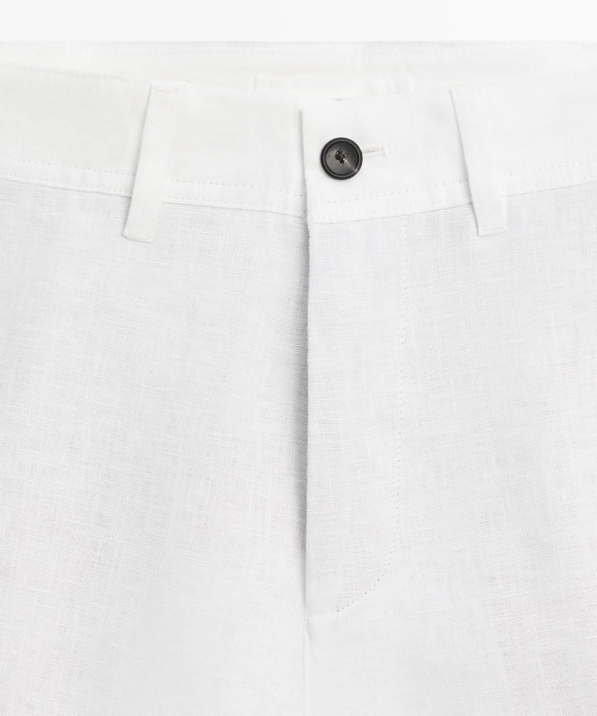 마시모두띠(MASSIMO DUTTI) 100% 린넨 버뮤다 쇼츠