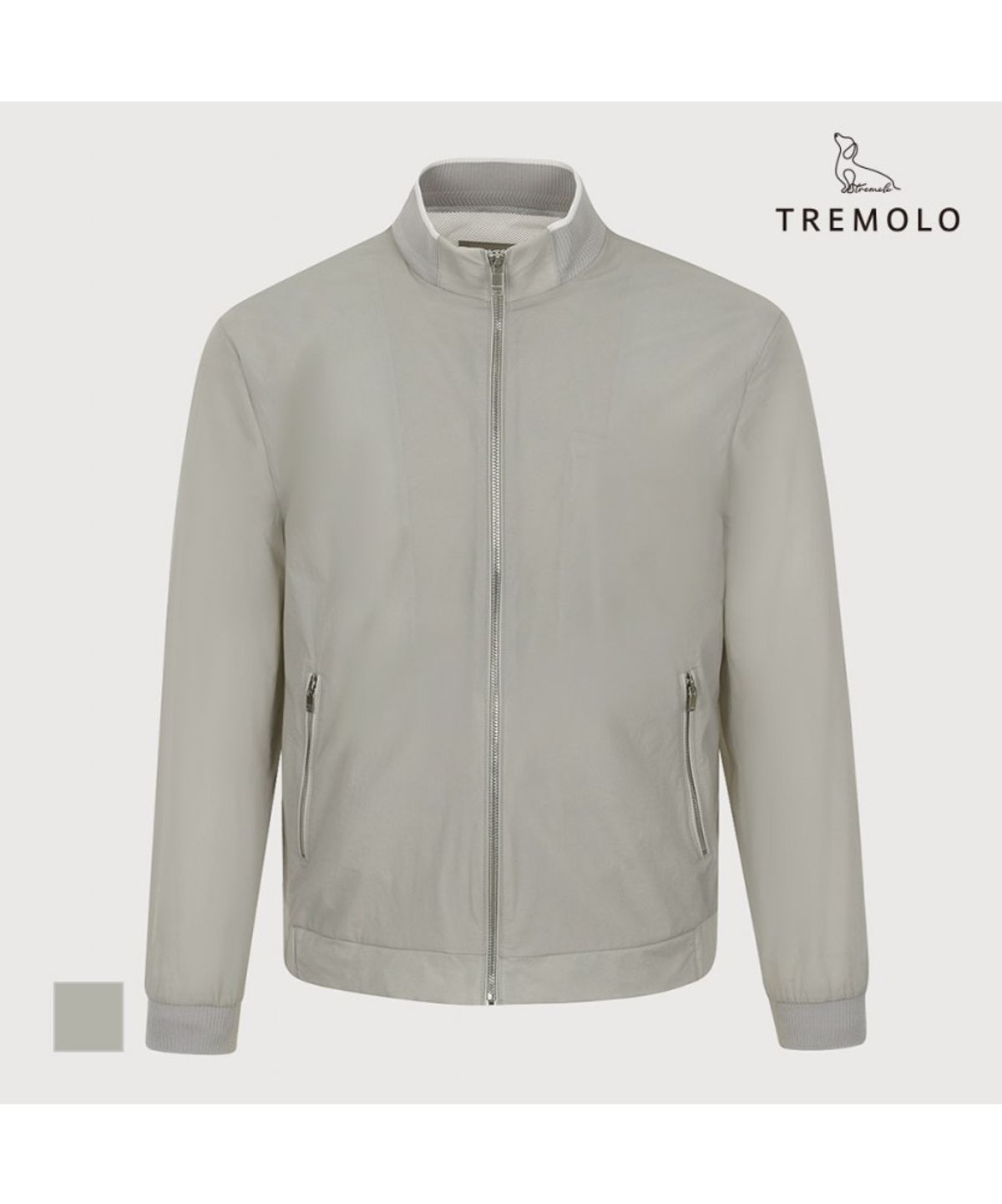 트레몰로(TREMOLO) 나일론스판 점퍼_TRBCL4M3121