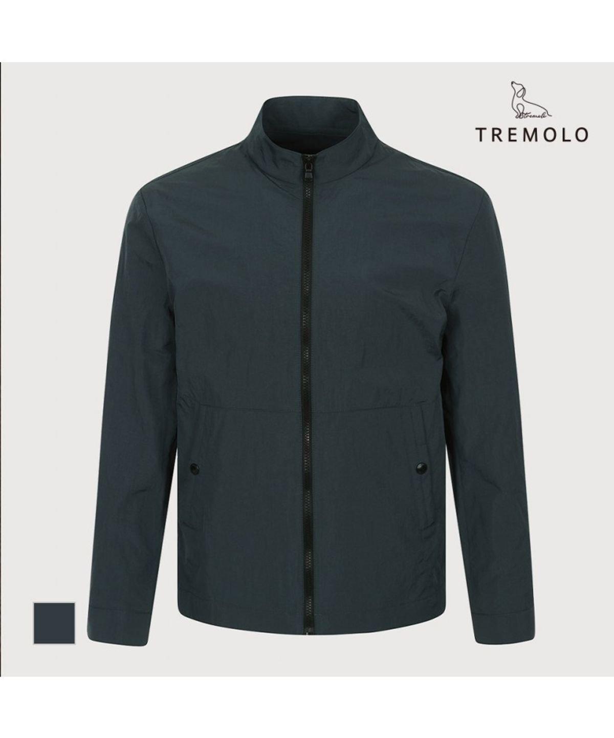 트레몰로(TREMOLO) 나일론립조직 점퍼_TRNCL4M3151