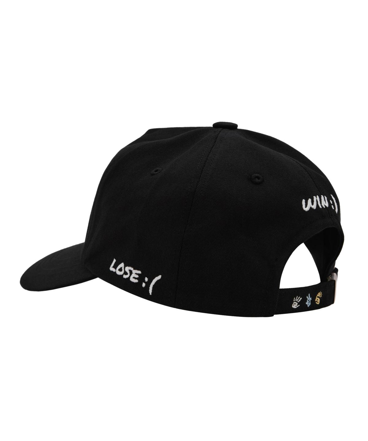 윤 애(YOON AE) RPS Triangle 5panel ball cap (Black)
