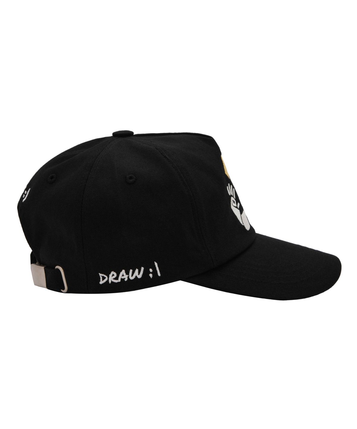 윤 애(YOON AE) RPS Triangle 5panel ball cap (Black)