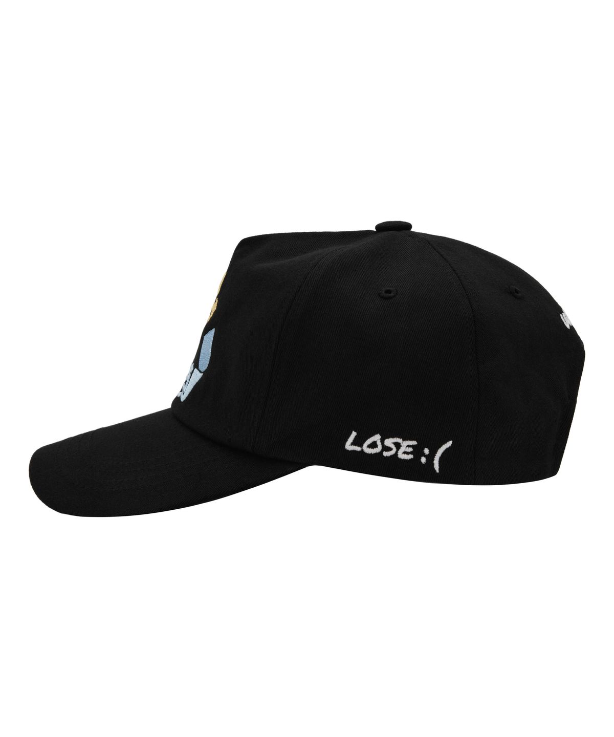 윤 애(YOON AE) RPS Triangle 5panel ball cap (Black)
