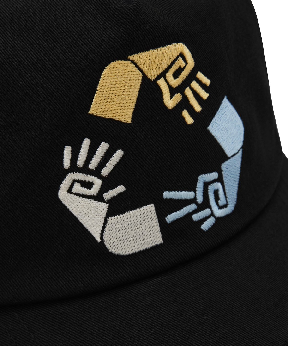 윤 애(YOON AE) RPS Triangle 5panel ball cap (Black)