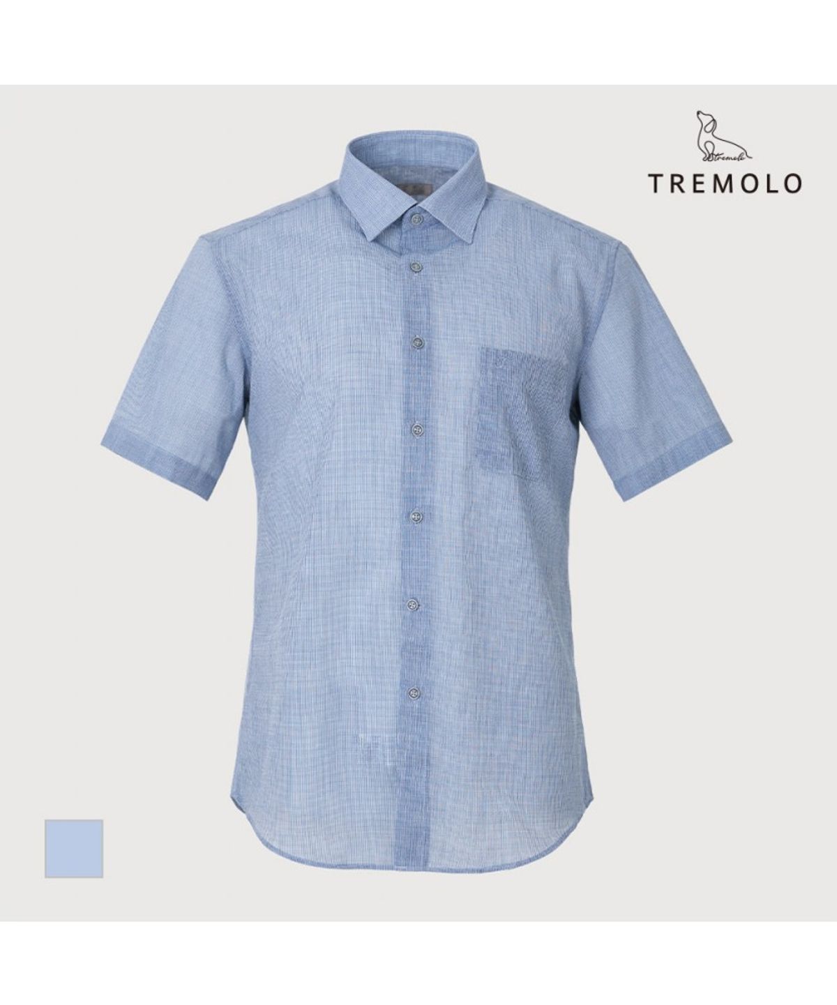 트레몰로(TREMOLO) 솔리드라이크 셔츠_TGBTS3M3401