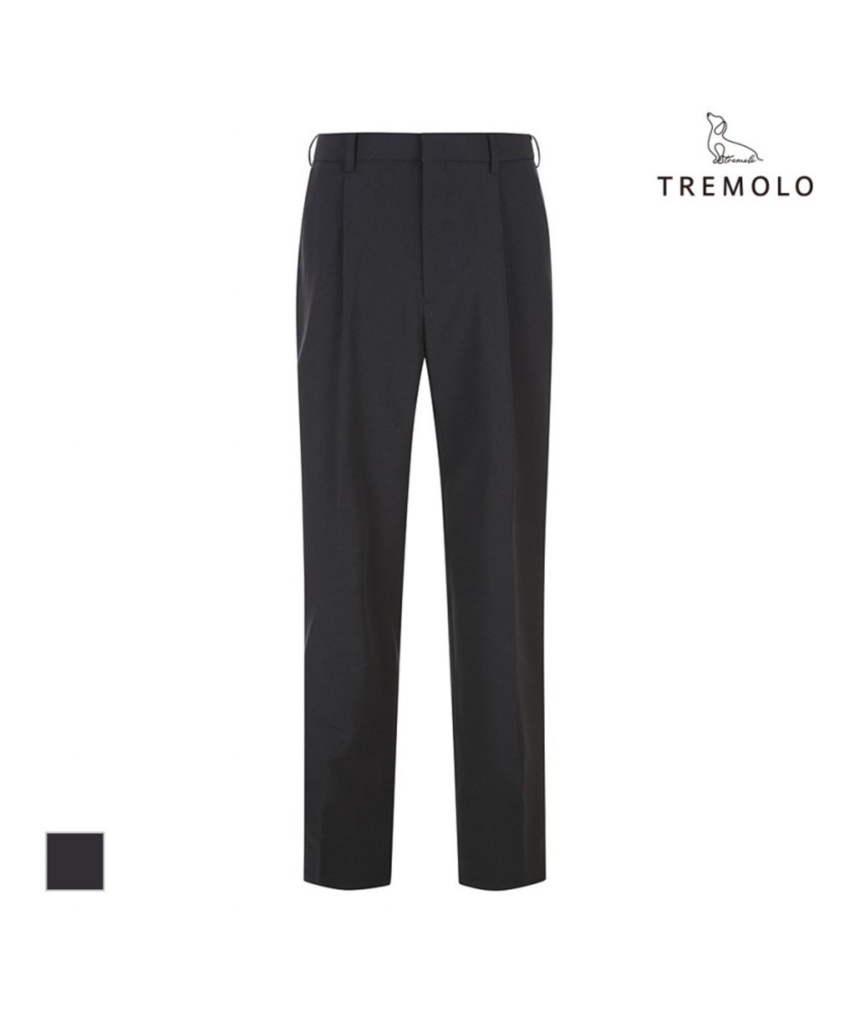 트레몰로(TREMOLO) 사계절 원턱 폴리스판 팬츠_TRBDL3YC511