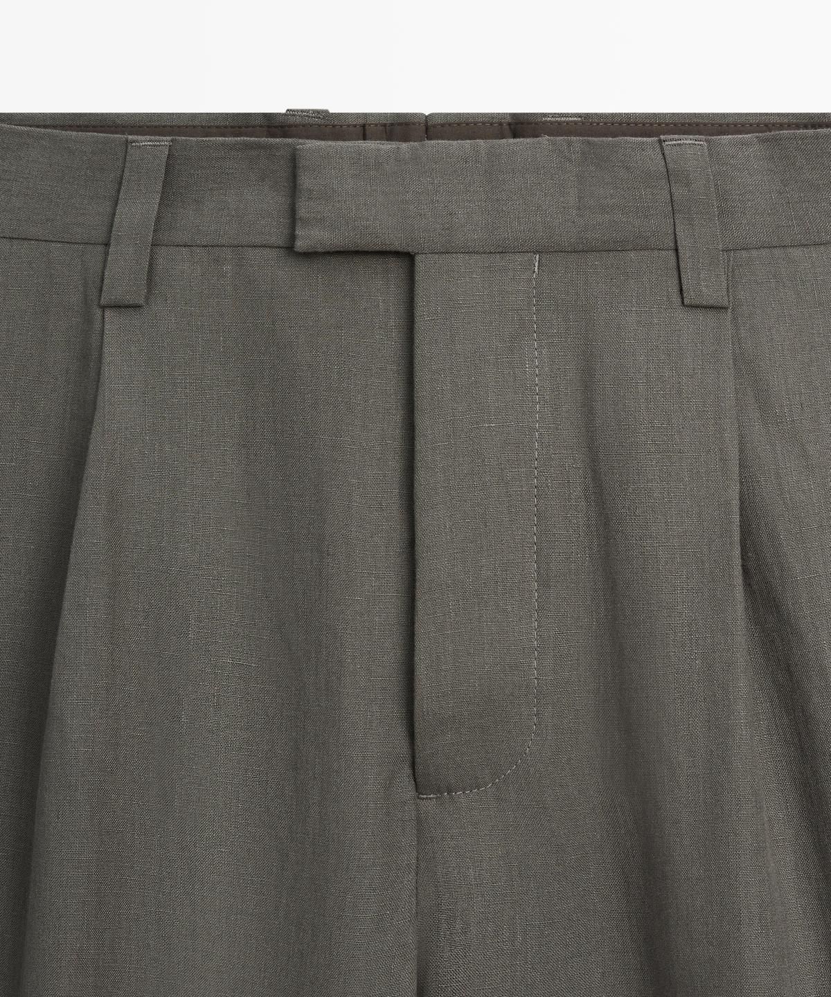 마시모두띠(MASSIMO DUTTI) 리넨 수트 팬츠