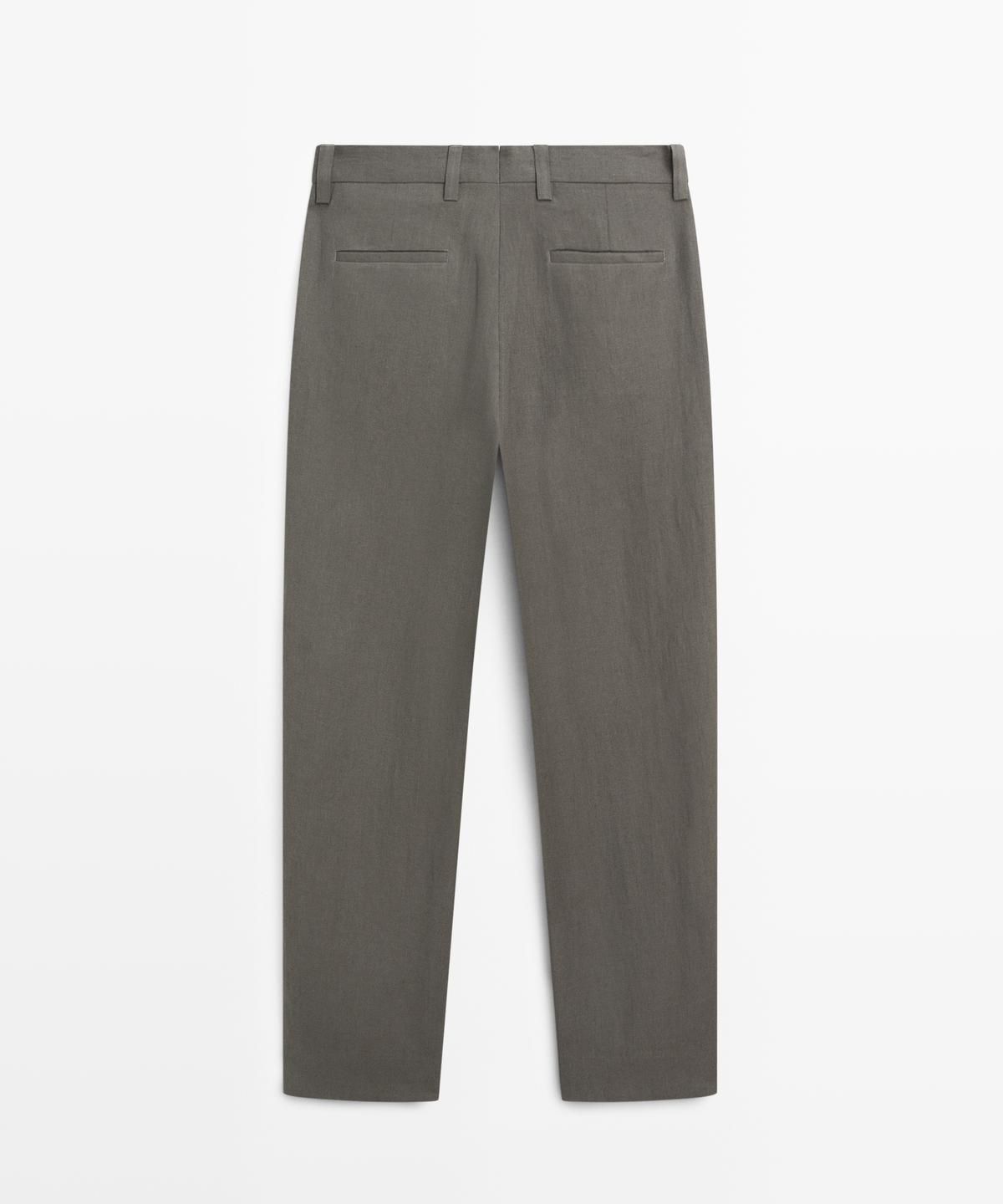 마시모두띠(MASSIMO DUTTI) 리넨 수트 팬츠