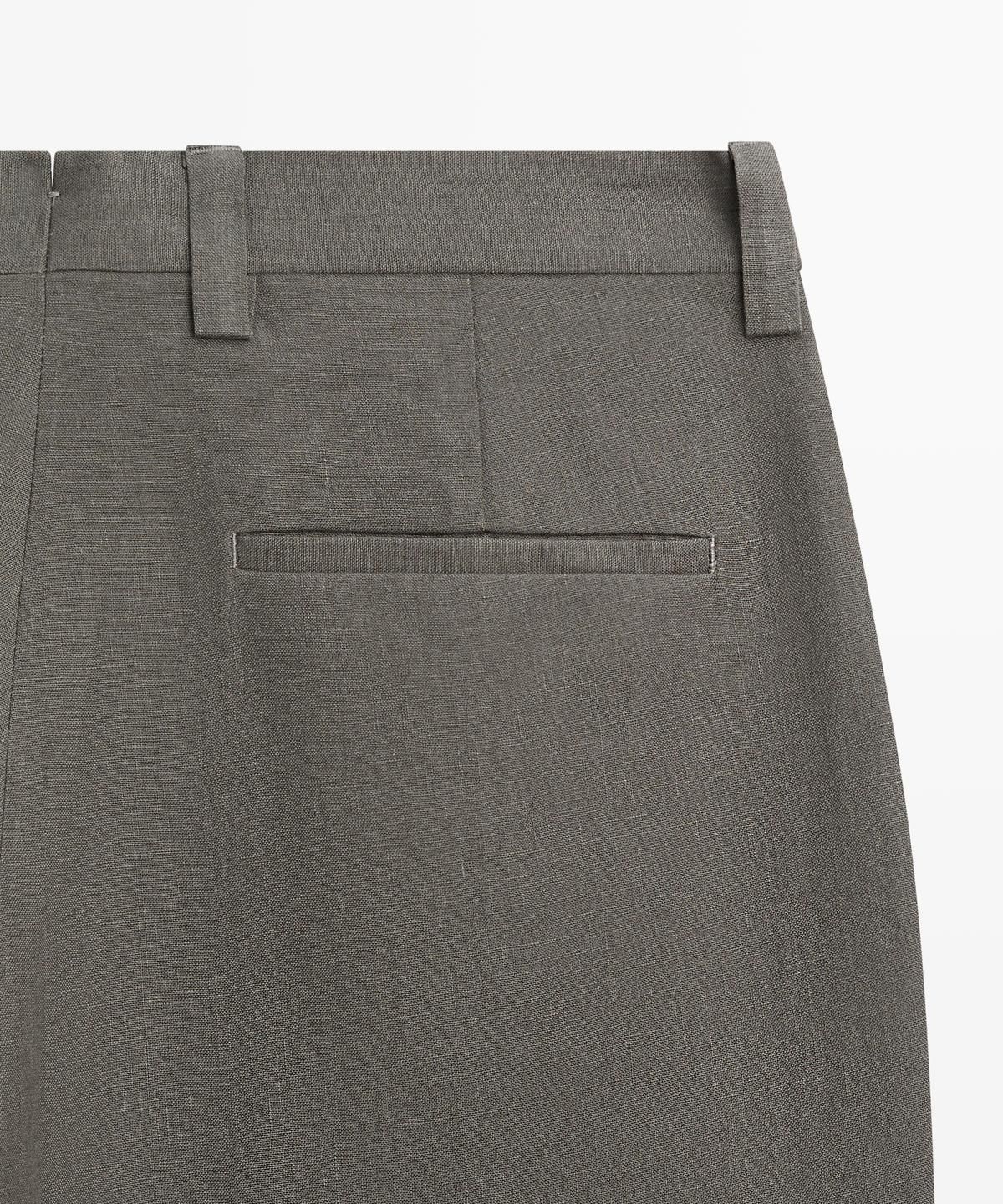 마시모두띠(MASSIMO DUTTI) 리넨 수트 팬츠