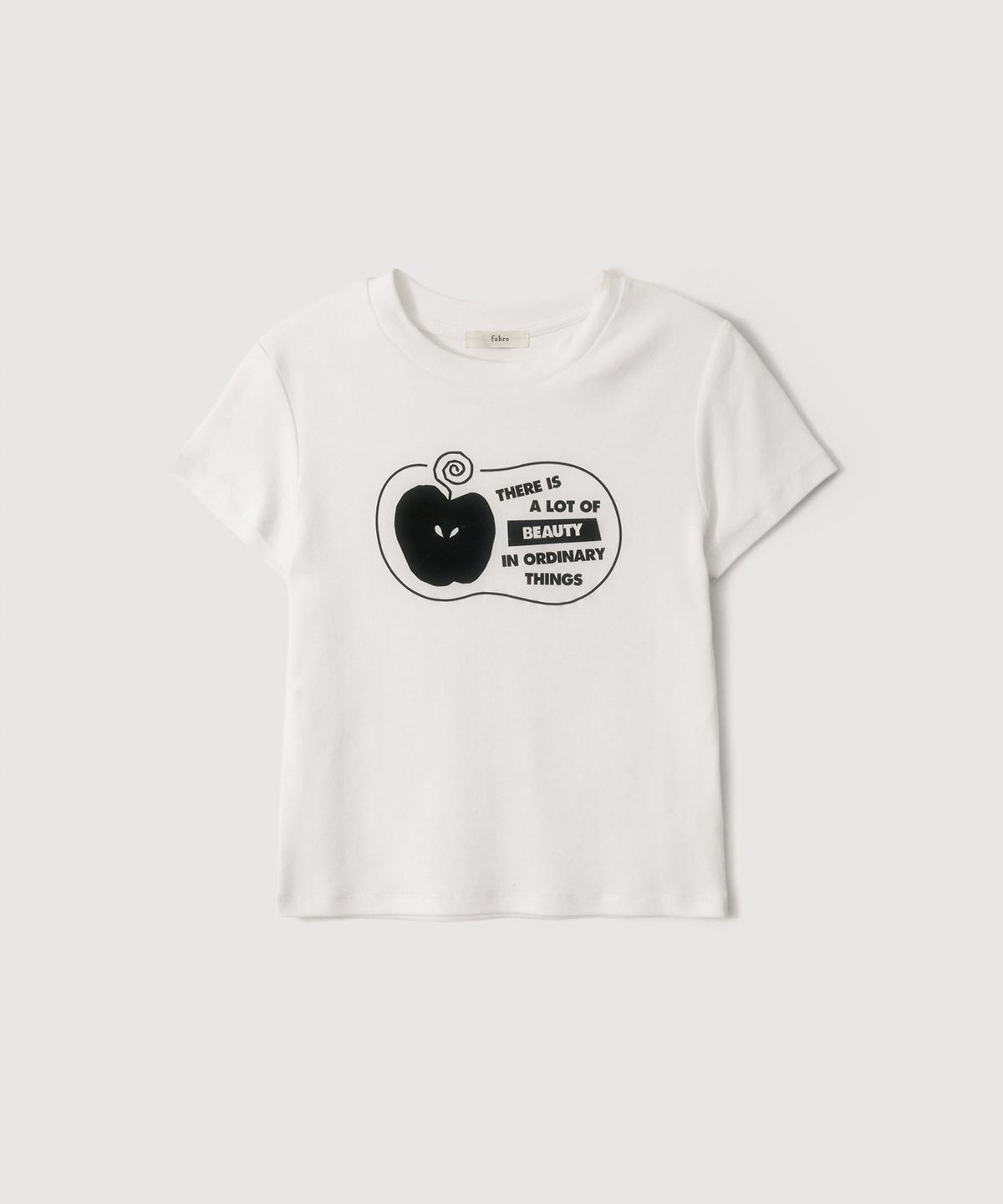 파로(FAHRO) APPLE T SHIRT WHITE