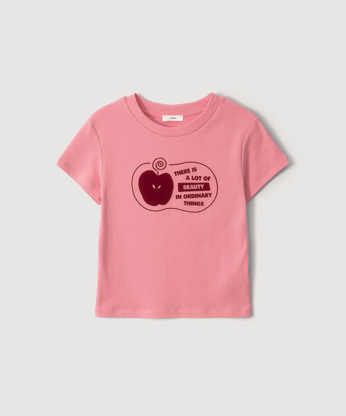 파로(FAHRO) APPLE T SHIRT PINK