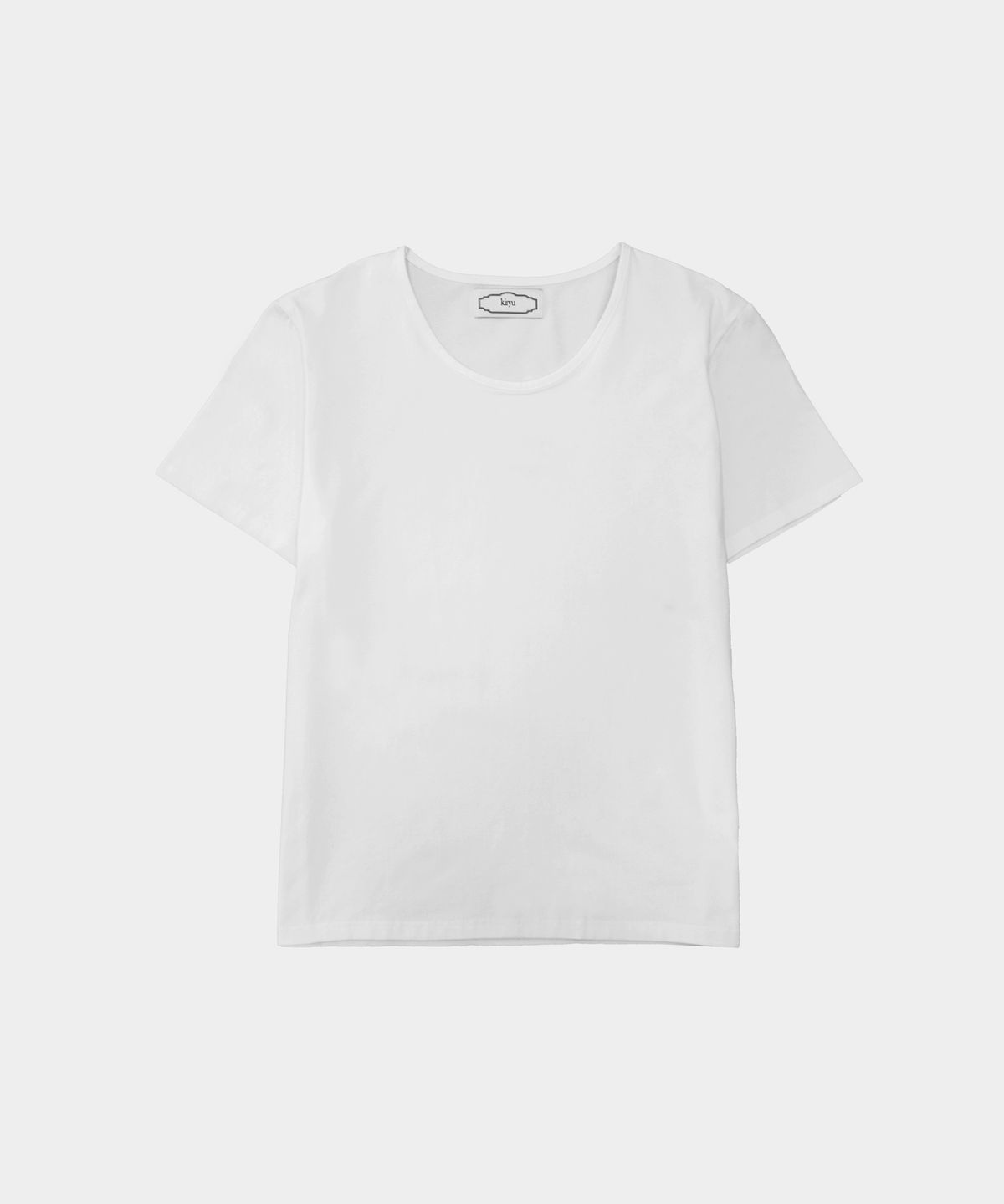 키류(KIRYU) U NECK T-SHIRT_WHITE
