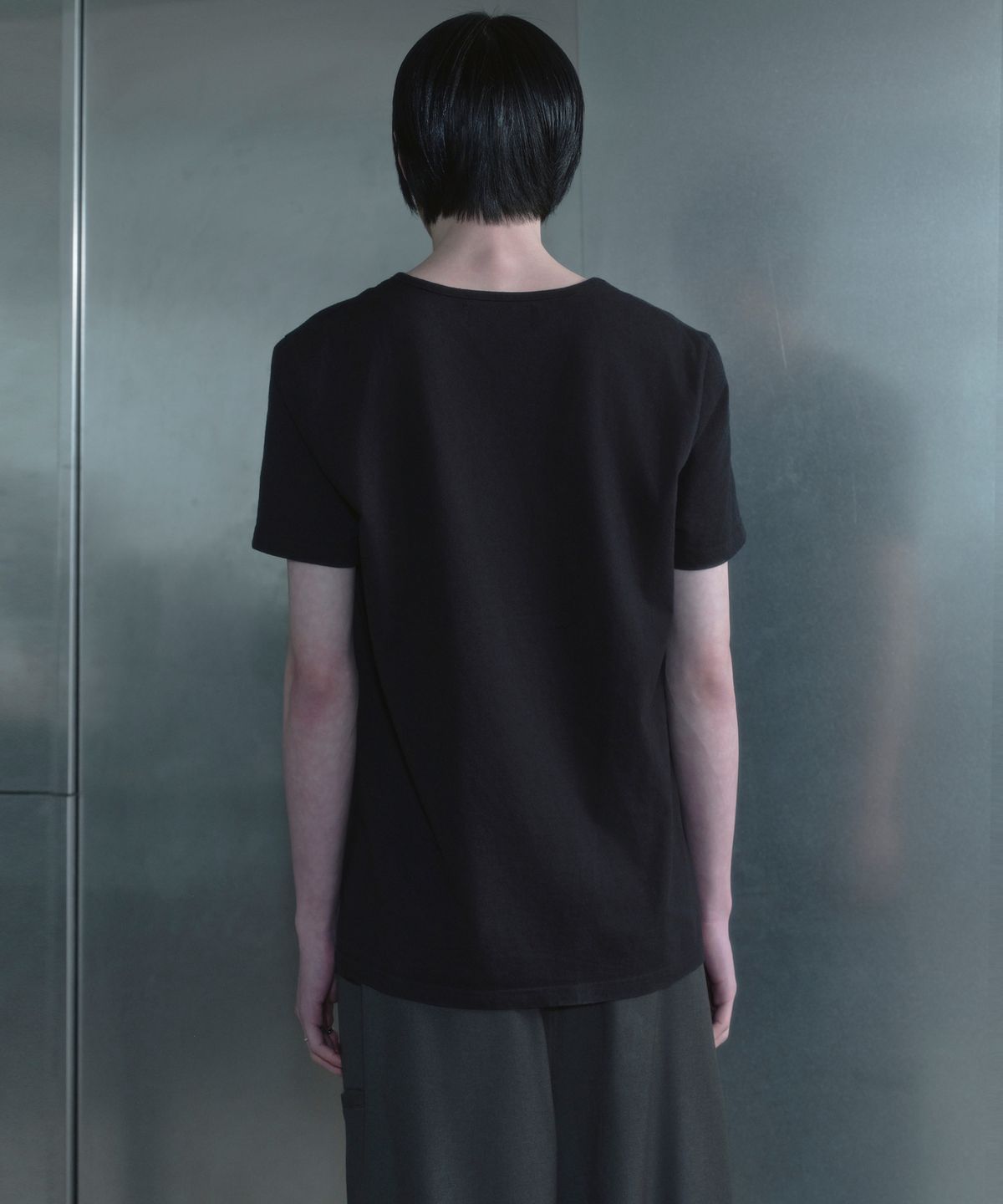 키류(KIRYU) U NECK T-SHIRT_BLACK