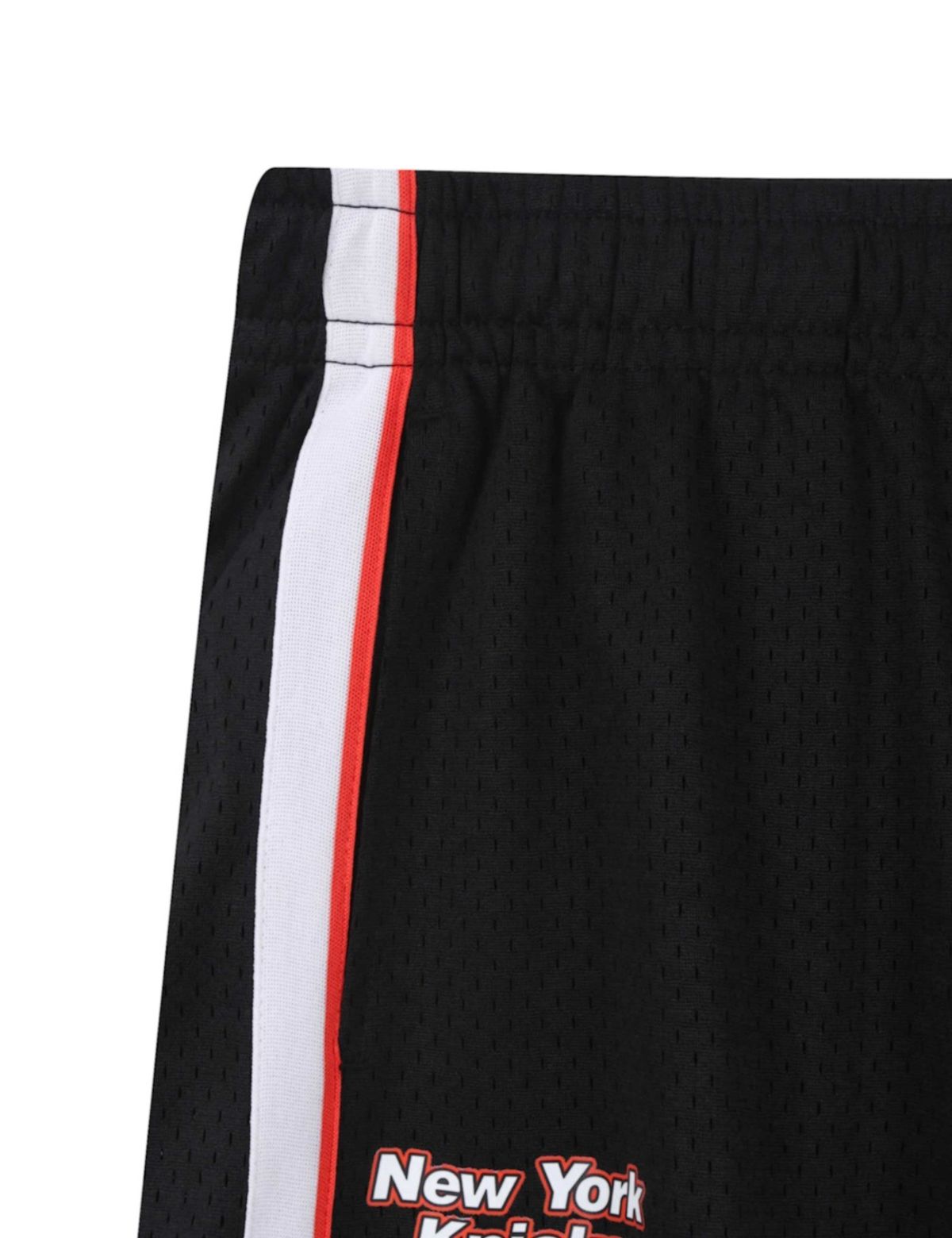 엔비에이(NBA) 어센틱 유니폼 하프 메쉬 팬츠 블랙