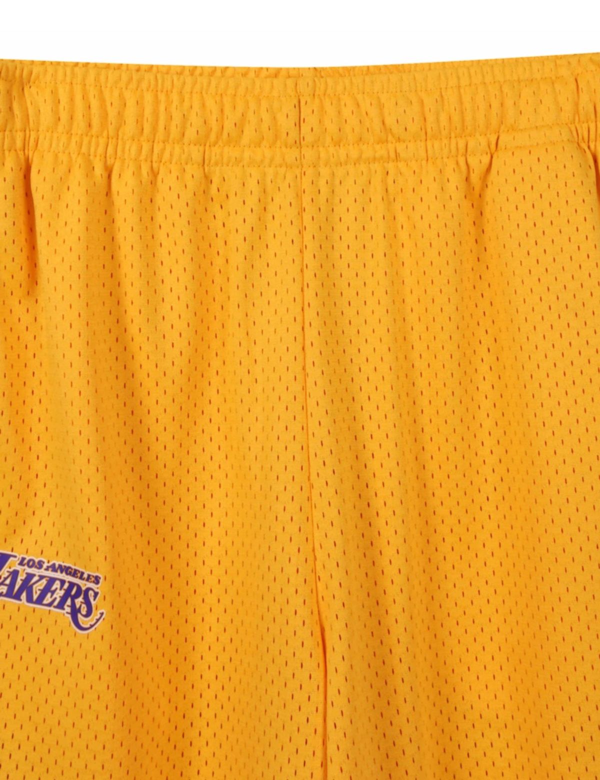 엔비에이(NBA) 어센틱 유니폼 하프 메쉬 팬츠 옐로우
