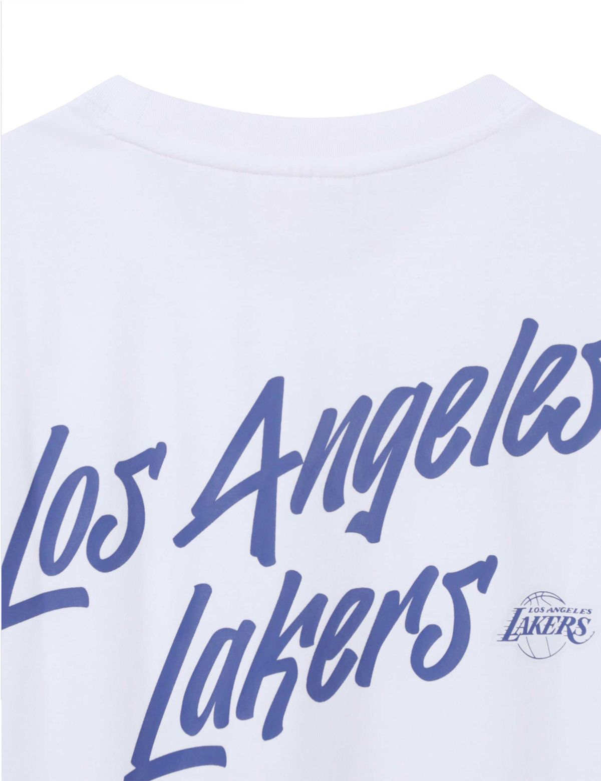 엔비에이(NBA) 팀 레터링 백 메쉬 슬리브리스 화이트