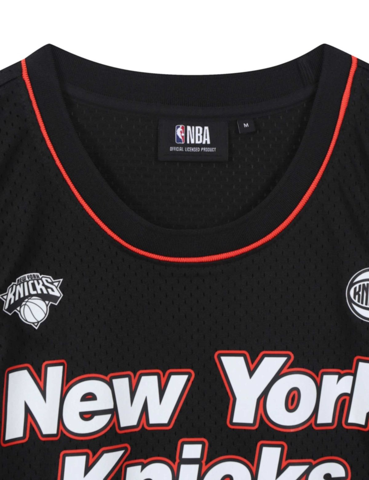 엔비에이(NBA) 어센틱 농구 유니폼 메쉬 슬리브리스 블랙