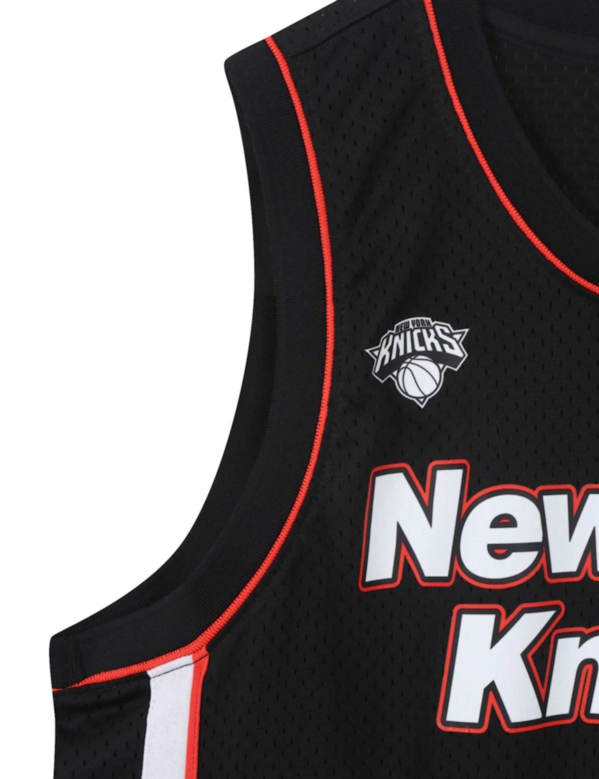 엔비에이(NBA) 어센틱 농구 유니폼 메쉬 슬리브리스 블랙