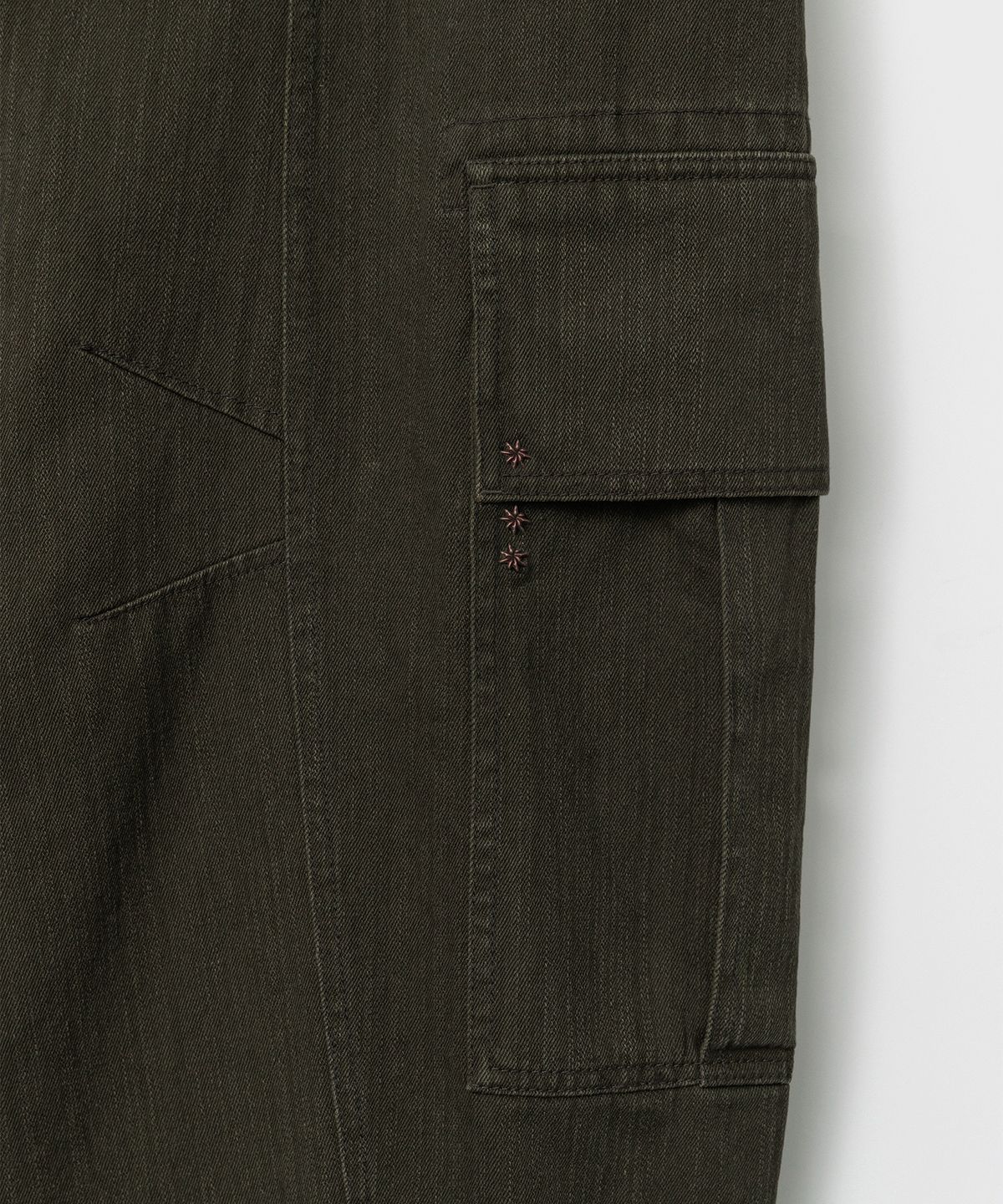 벨리에(BELIER) 디투어 카고 버뮤다 팬츠 - 워시드 카키