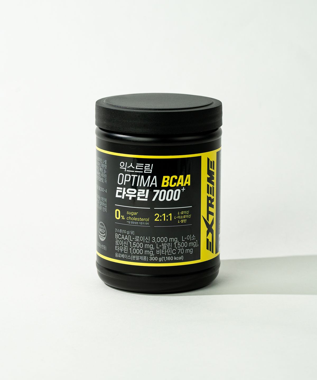 익스트림(EXTREME) OPTIMA BCAA 타우린 7000+ 레몬맛 300g 1통