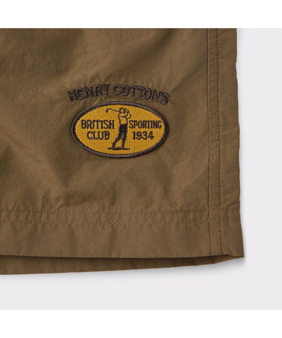 헨리코튼(HENRY COTTONS) [British Sporting Club] String Woven Shorts ABPOM26711BRX