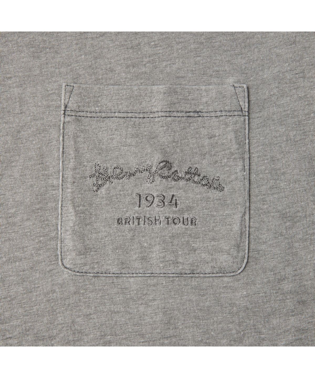 헨리코튼(HENRY COTTONS) [British Sporting Club] Pigment Short-Sleeves T-Shirt ABTAM26771GYX