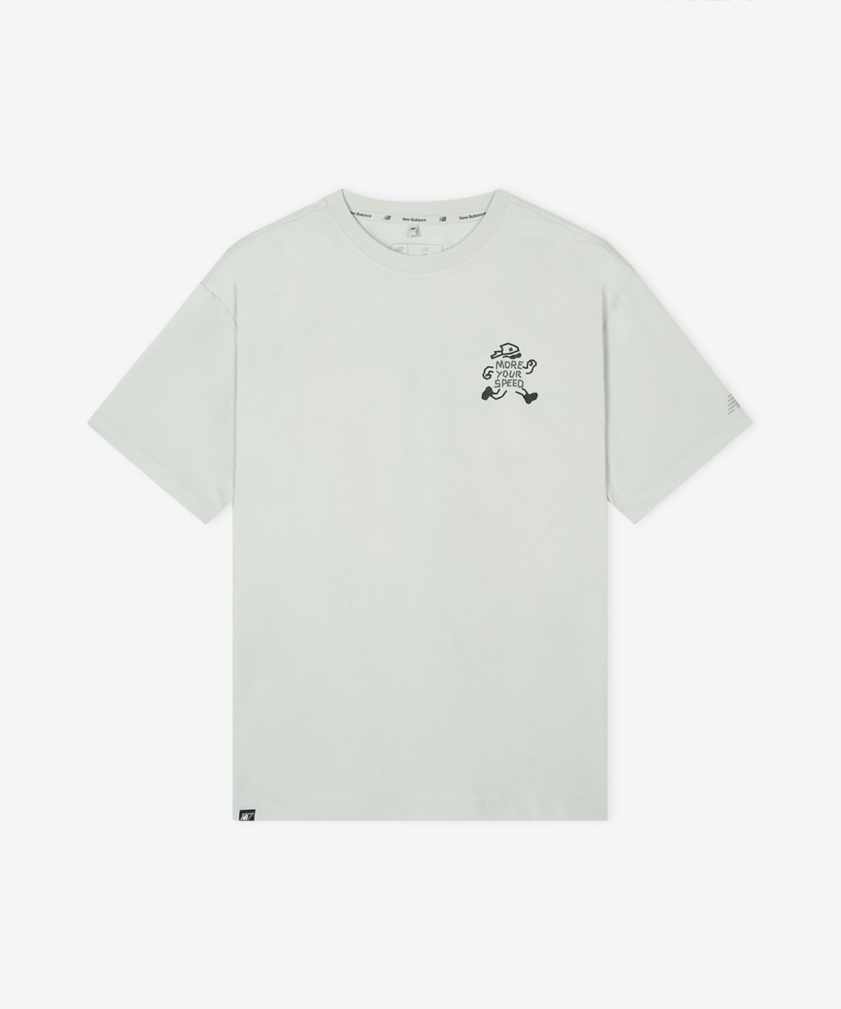 뉴발란스(NEW BALANCE) NBNEG35613 / UNI FROZEN 픽토그램 반팔티 (L/GRAY)