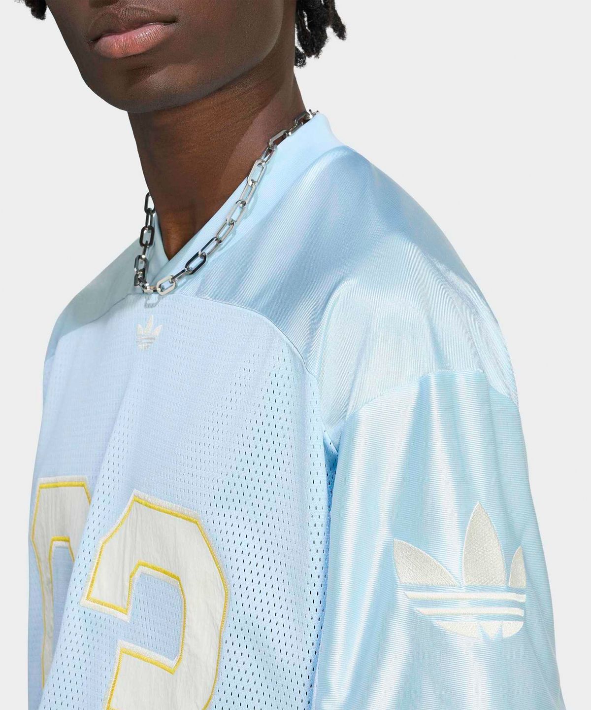 아디다스(ADIDAS) 오리지널스 축구 저지 - 아이스블루 / KU3878