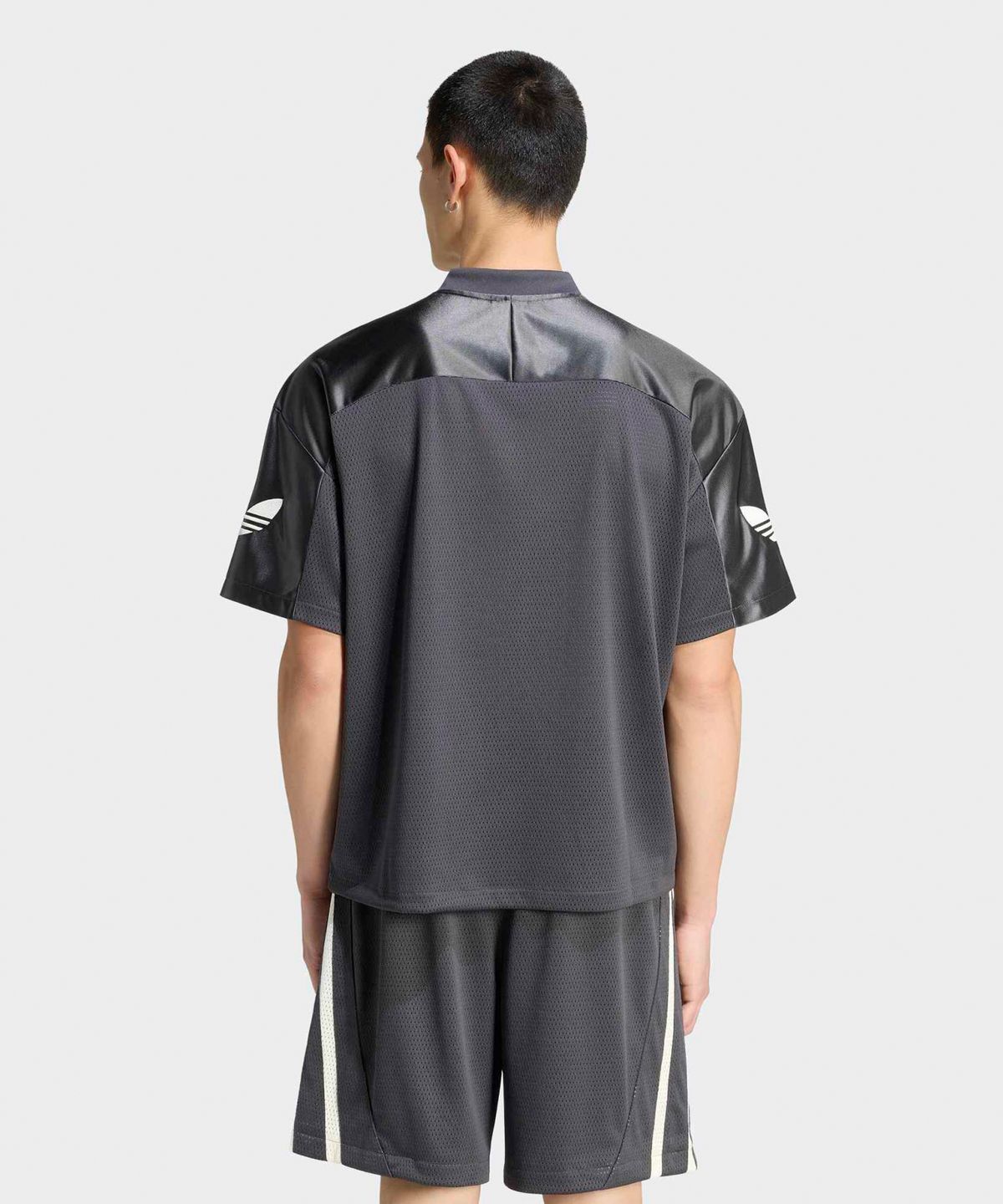 아디다스(ADIDAS) 오리지널스 축구 저지 - 블랙 / KU9215