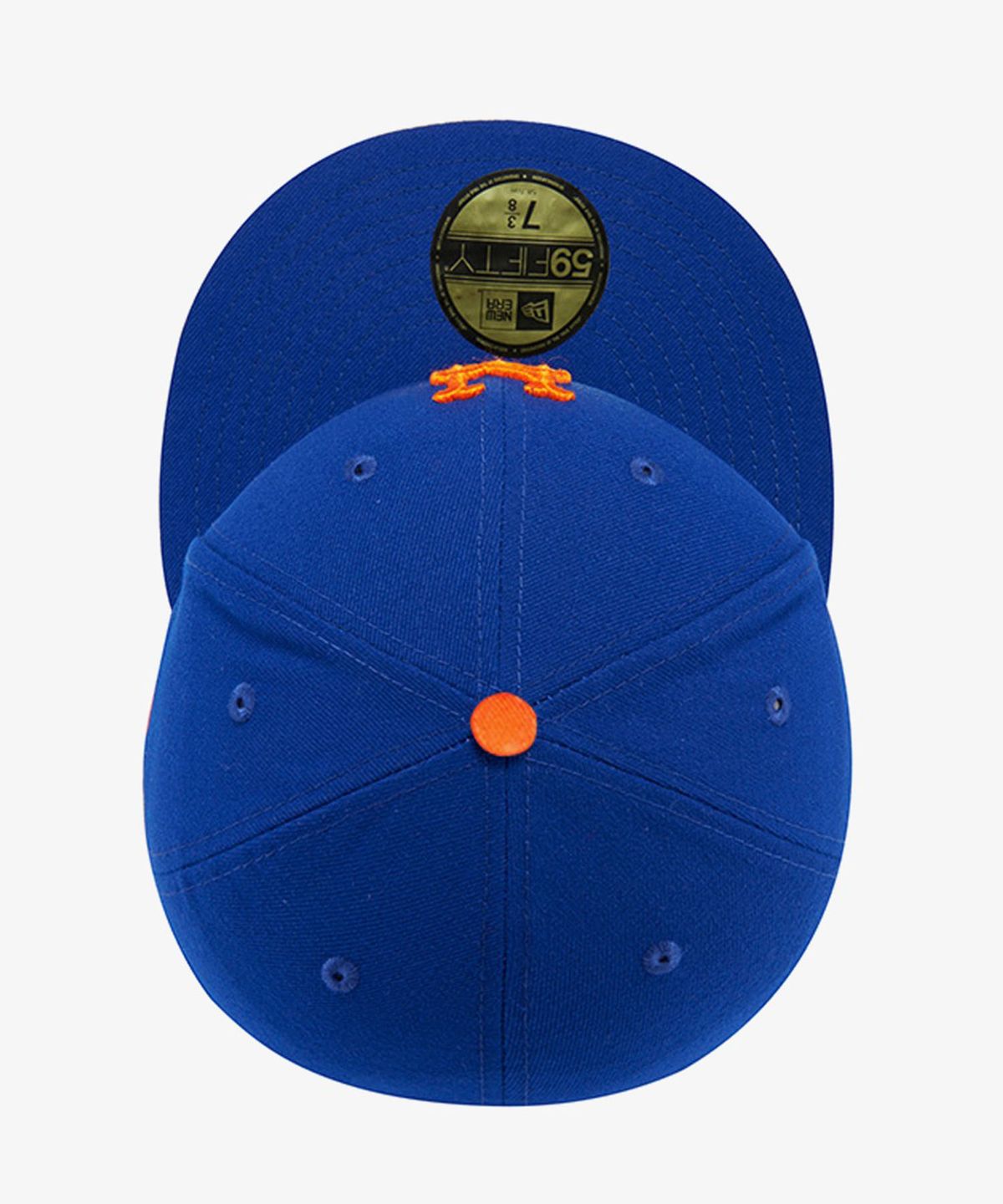 뉴에라(NEW ERA) MLB 어센틱 뉴욕 메츠 피티드캡 게임 라이트 로얄