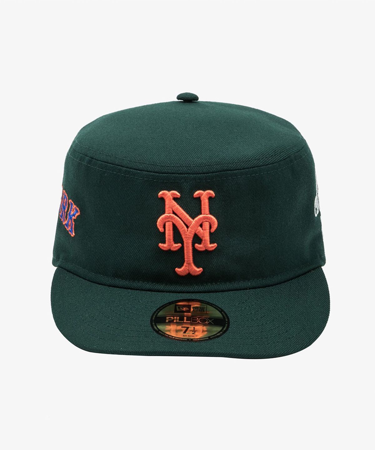 뉴에라(NEW ERA) MLB 뉴욕 메츠 필박스 피티드캡 다크 그린
