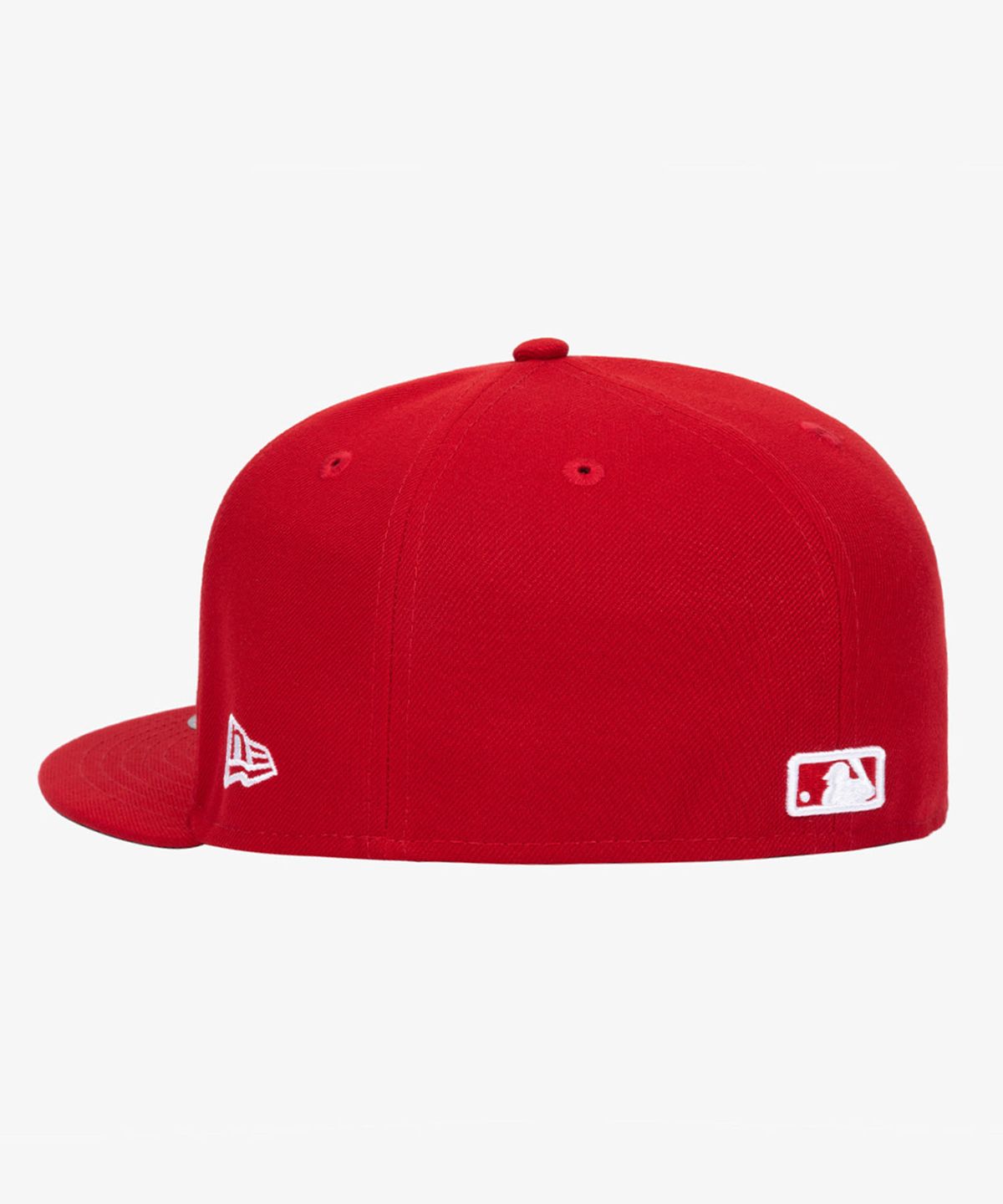 뉴에라(NEW ERA) MLB 뉴욕 양키스 베이직 피티드캡 스칼렛