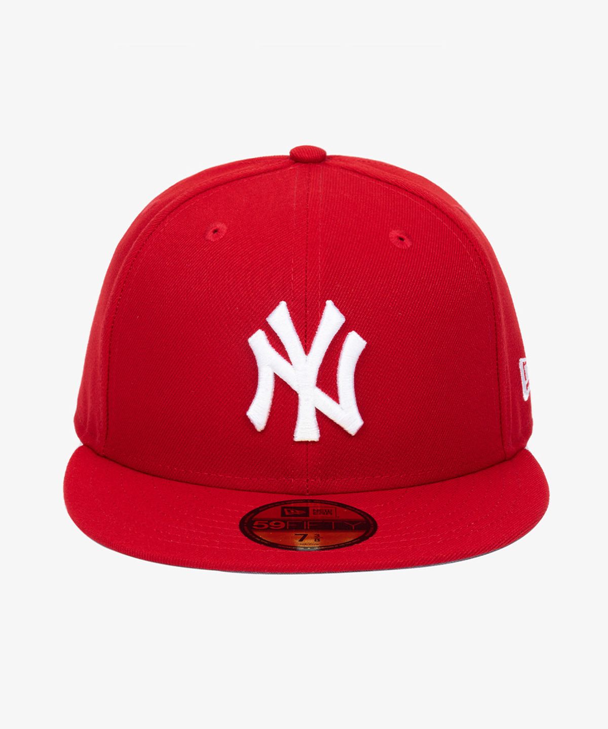 뉴에라(NEW ERA) MLB 뉴욕 양키스 베이직 피티드캡 스칼렛