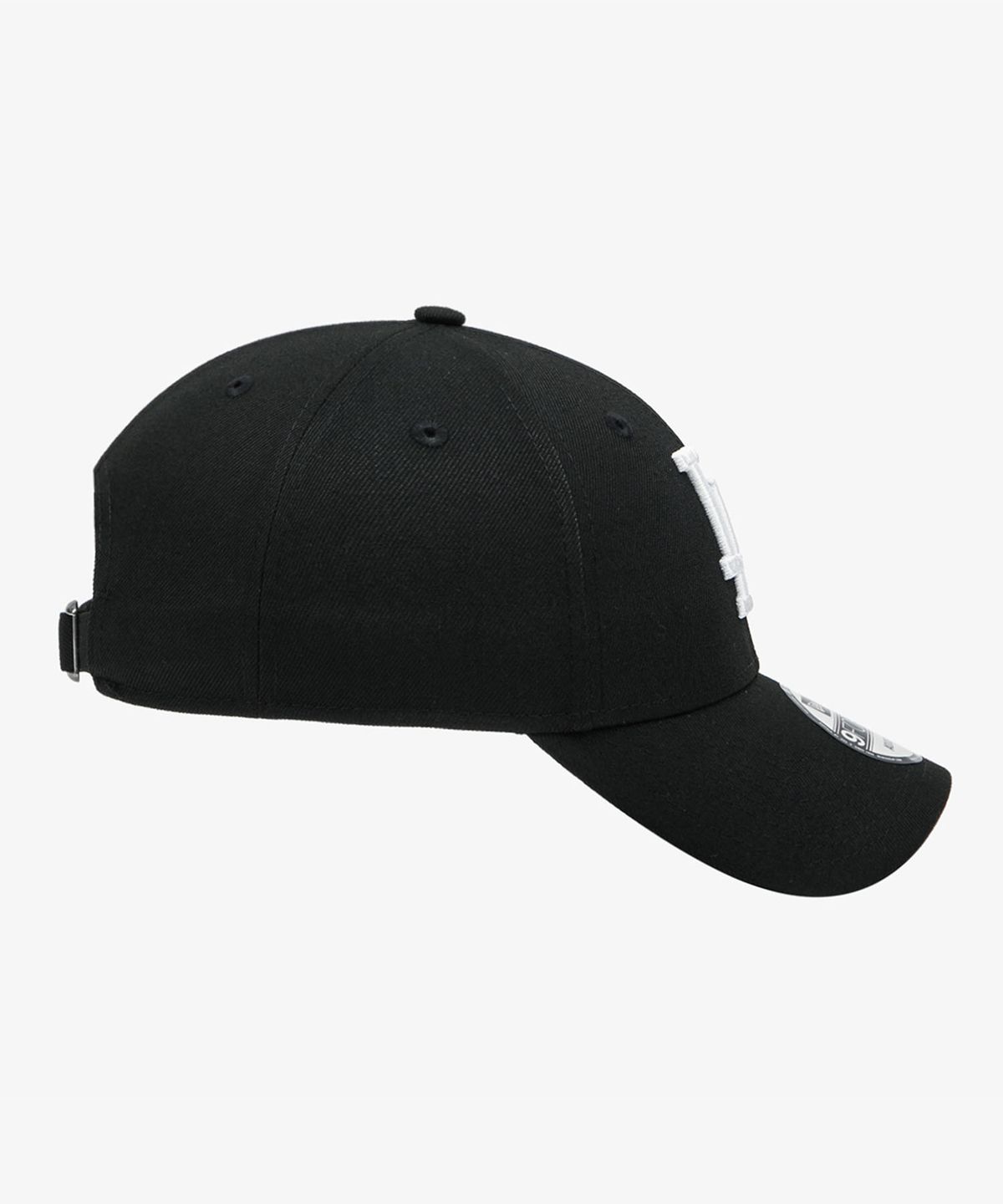 뉴에라(NEW ERA) MLB 화이트 온 블랙 LA 다저스 볼캡 블랙