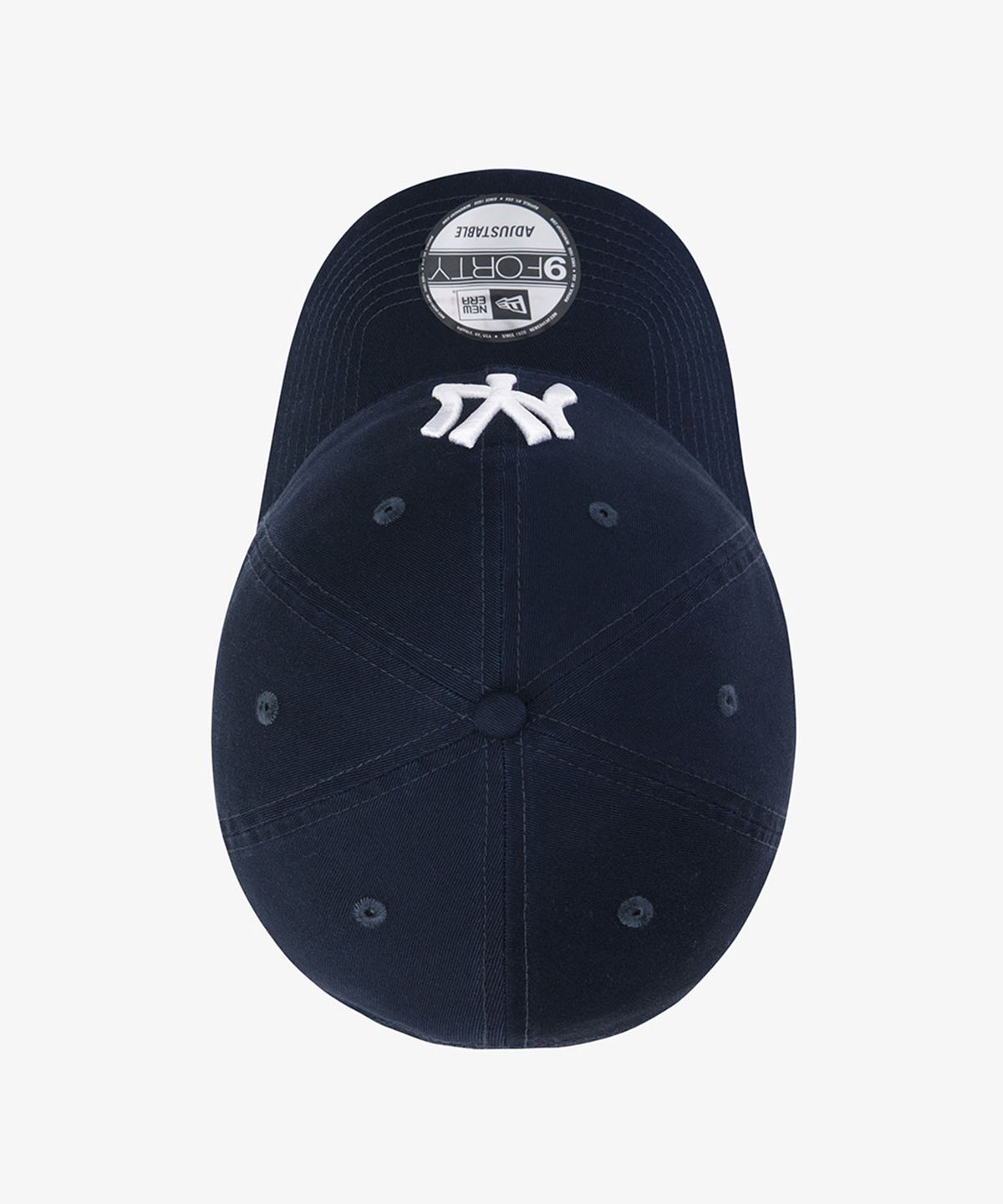 뉴에라(NEW ERA) MLB 뉴욕 양키스 베이직 언스트럭쳐 볼캡 미디엄 네이비
