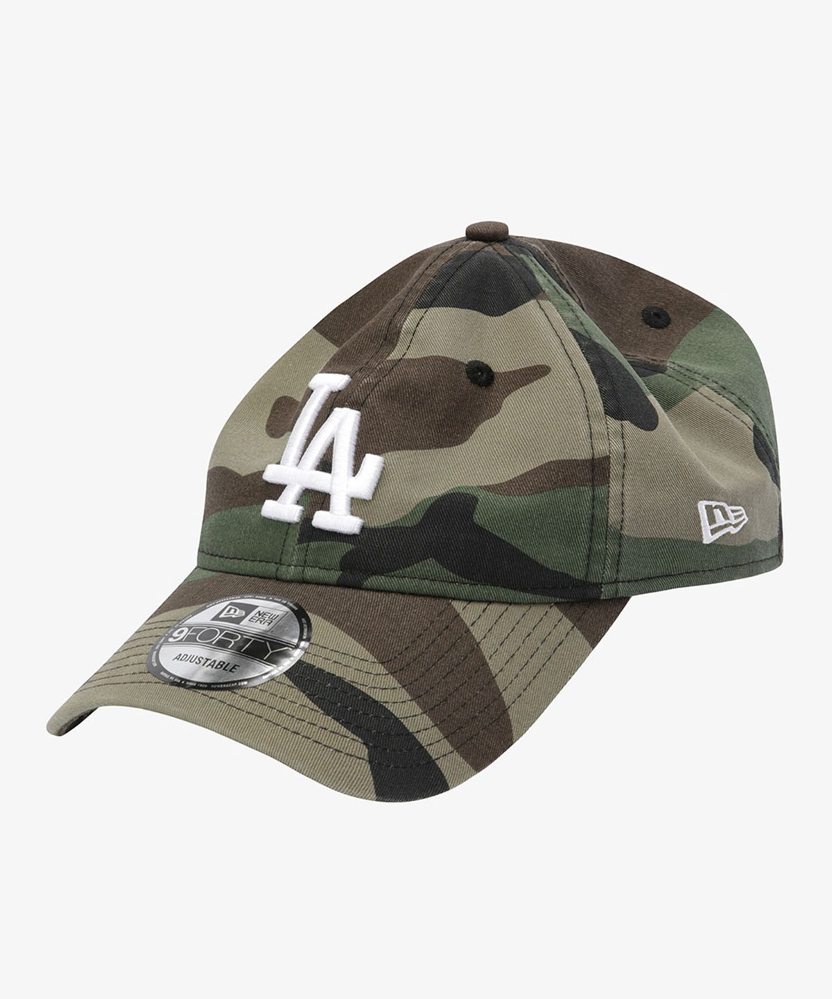 뉴에라(NEW ERA) MLB LA 다저스 베이직 언스트럭쳐 볼캡 우드랜드