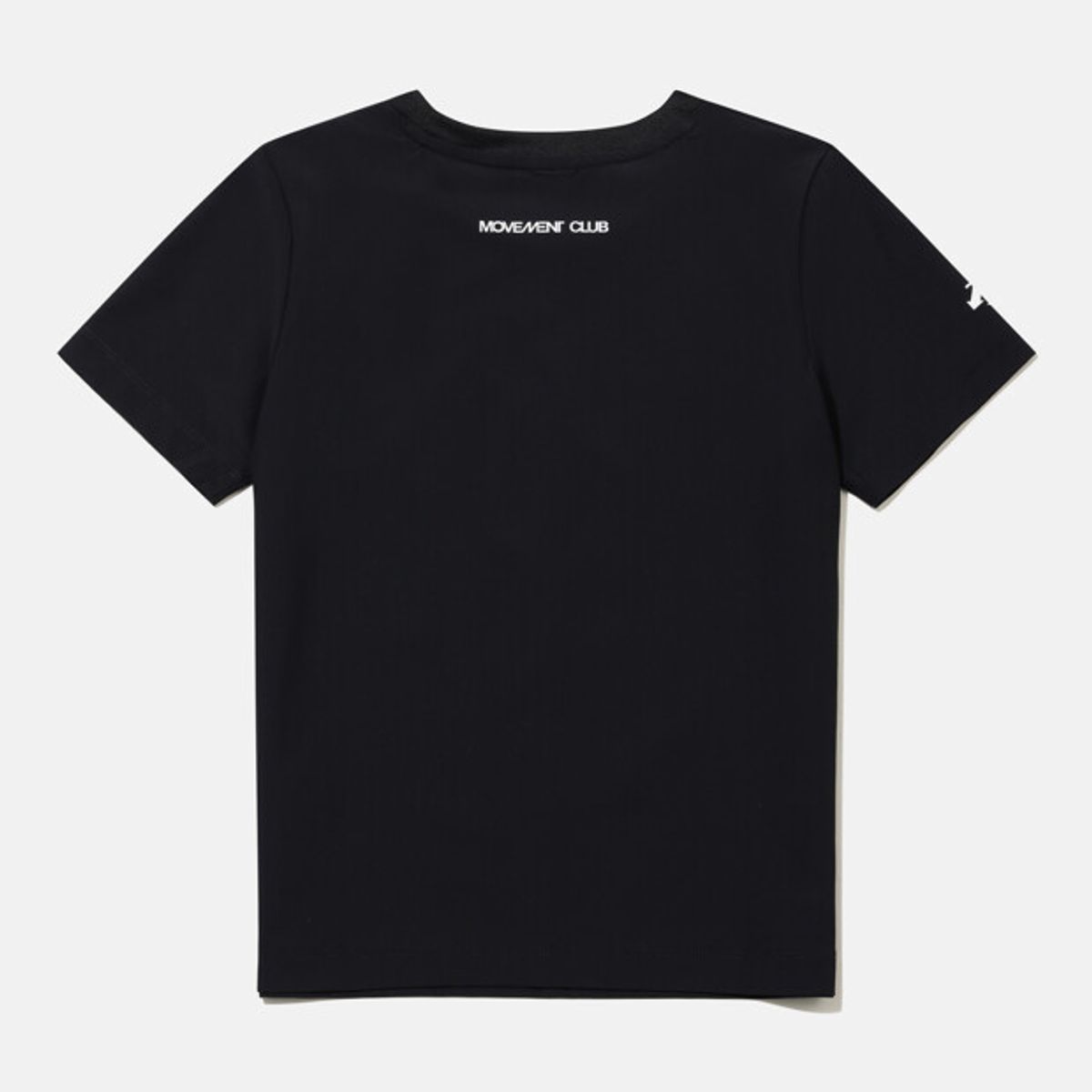 데상트(DESCENTE) 영애슬릿 그래픽 쿨링 트리코트 반팔 티셔츠 블랙 SR22JETS58