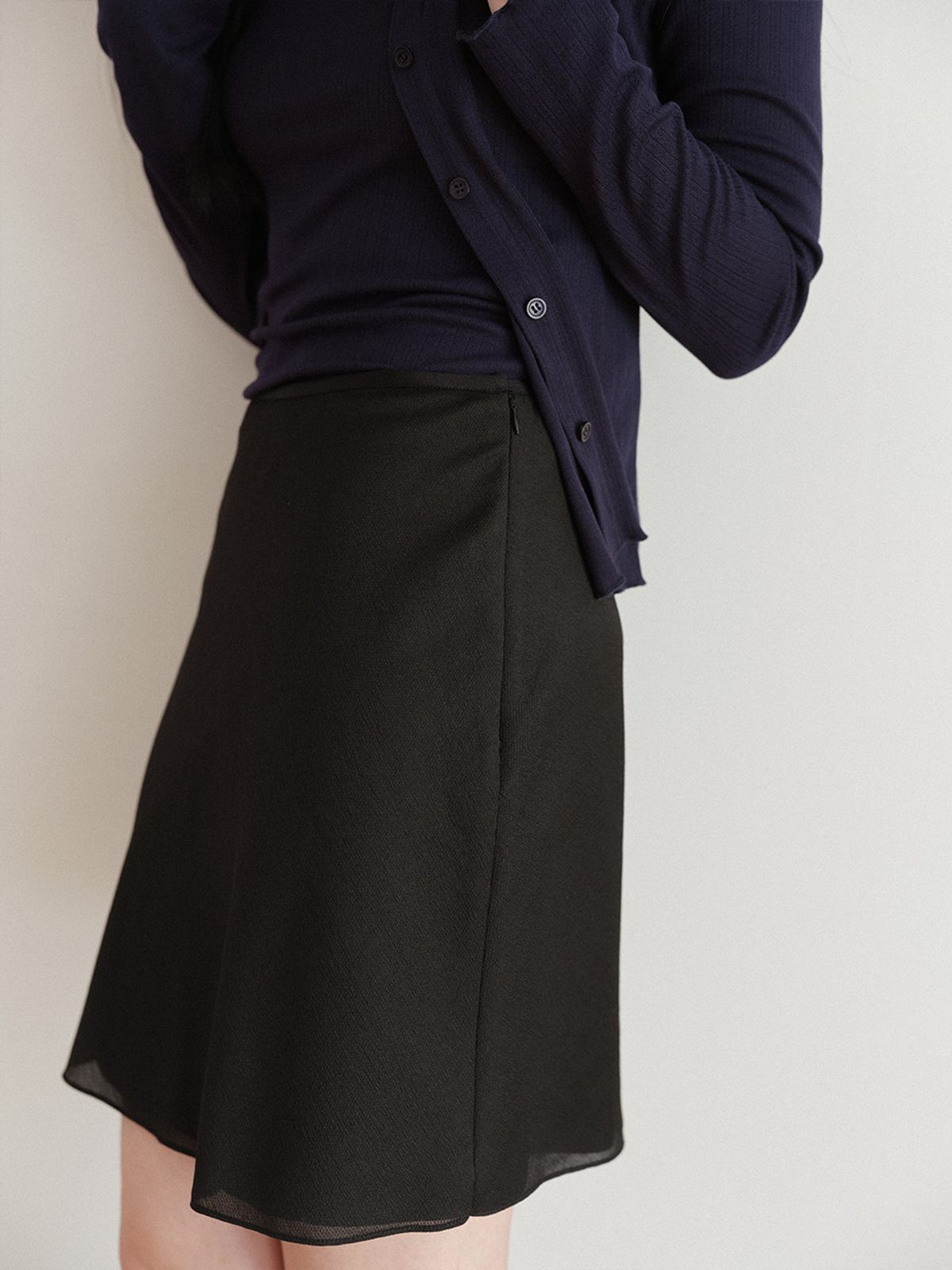 헌치(HUNCH) Minimal Layered Skirt