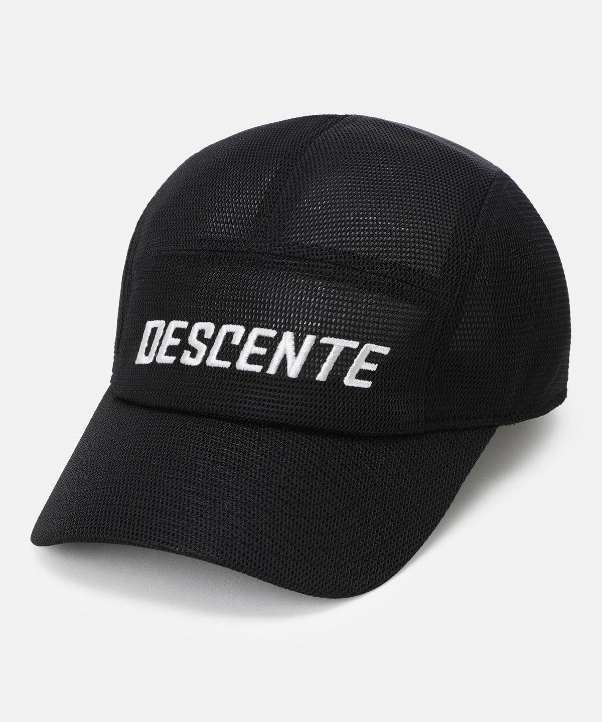 데상트(DESCENTE) 메쉬 캠프캡 블랙 SR223ECP41