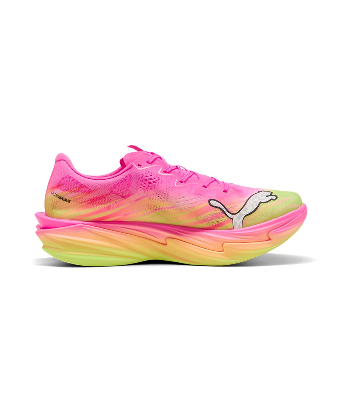 푸마(PUMA) 디비에이트 나이트로 엘리트 4 맨 쇼타임팩 - 포이즌핑크:옐로우 / 313298-01