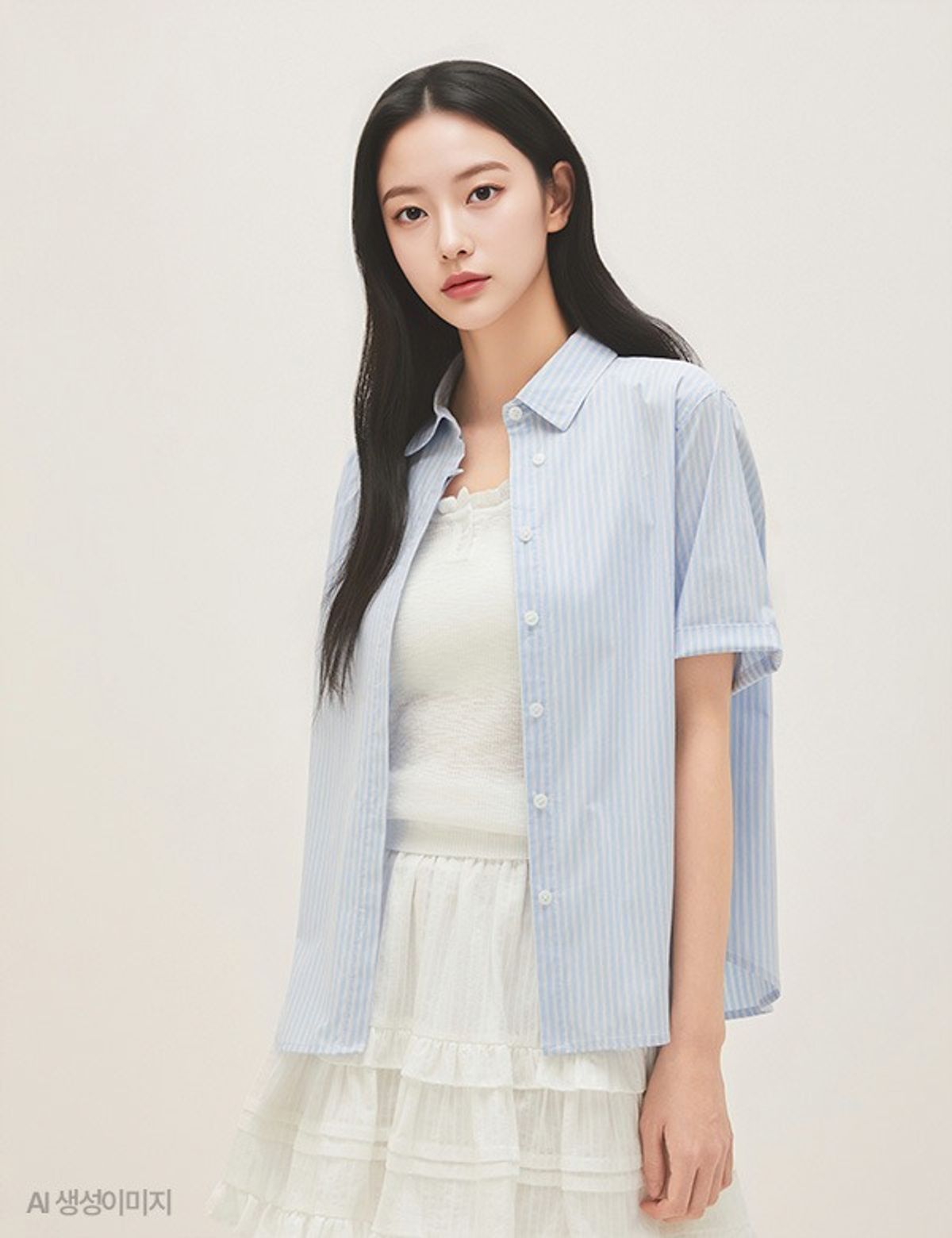 로엠(ROEM) 올데이 반팔 셔츠 RMYWG25R11