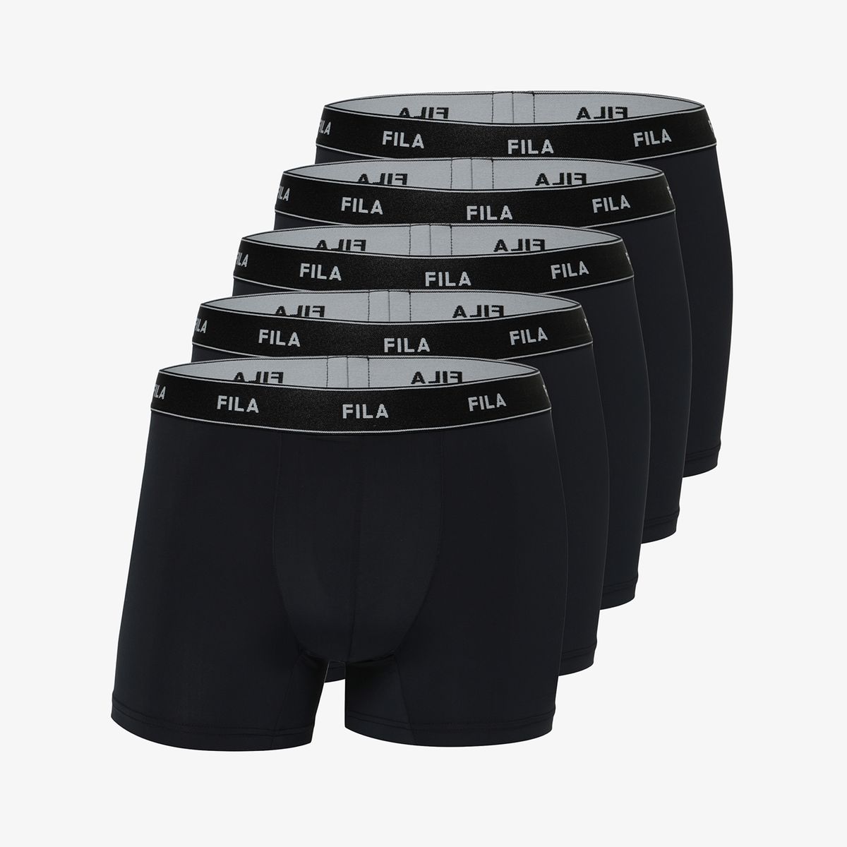 휠라언더웨어(FILA UNDERWEAR) 쿨웨이브 남성 드로즈 5PACK (블랙)(FI261DR01M013001)