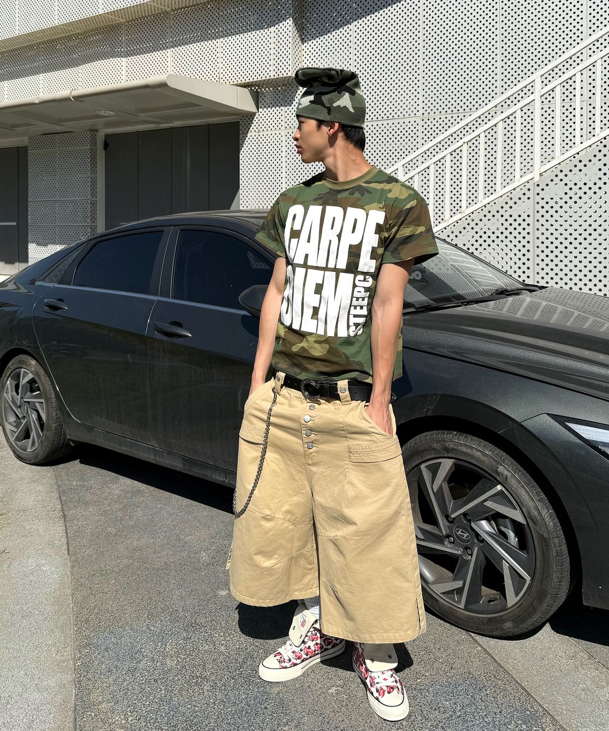 스팁(STEEPC) Thursday*롱 버뮤다 워크 팬츠