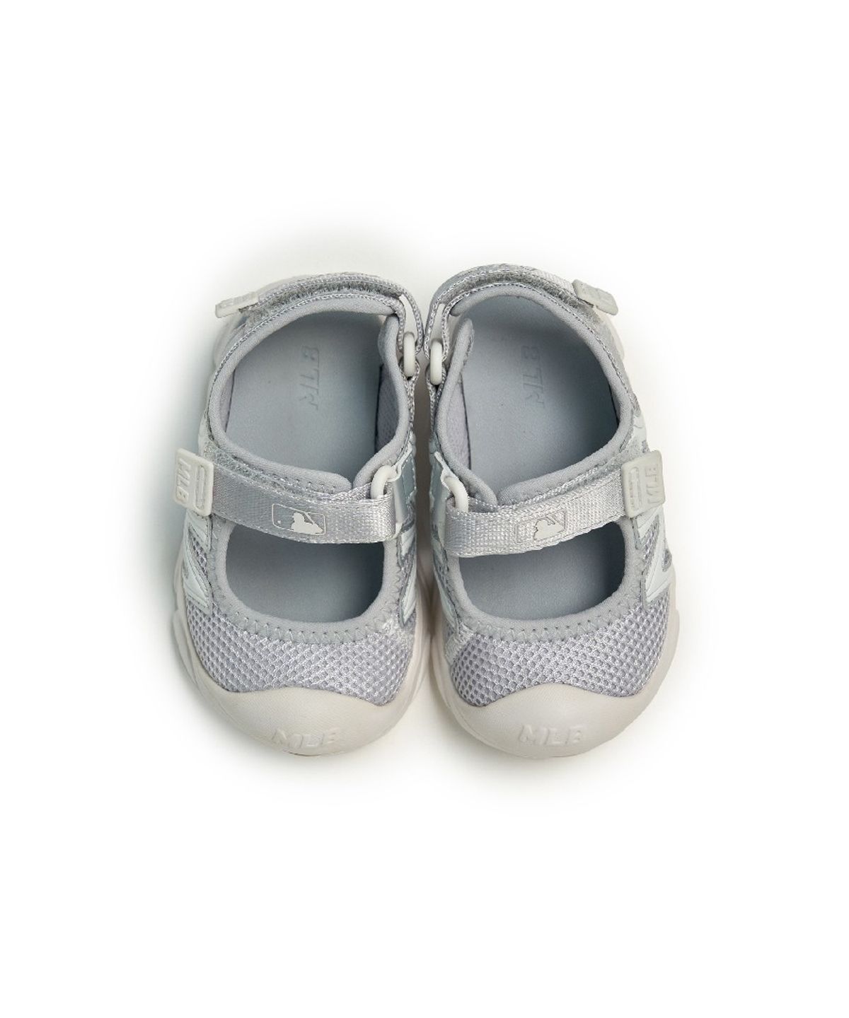 엠엘비 키즈(MLB KIDS) 에이스 러너 샌들 베이비 NY (Grey)