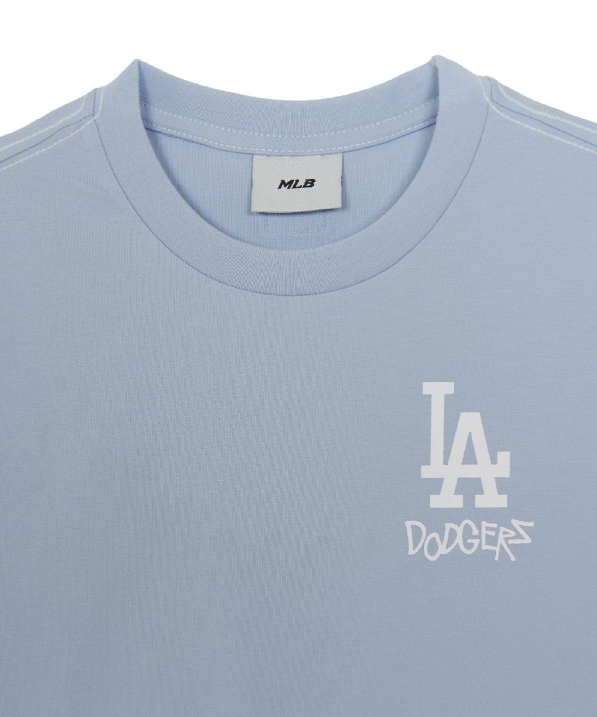 엠엘비 키즈(MLB KIDS) 스트릿 베어 아트웍 티셔츠 LA (Mg. Sky Blue)