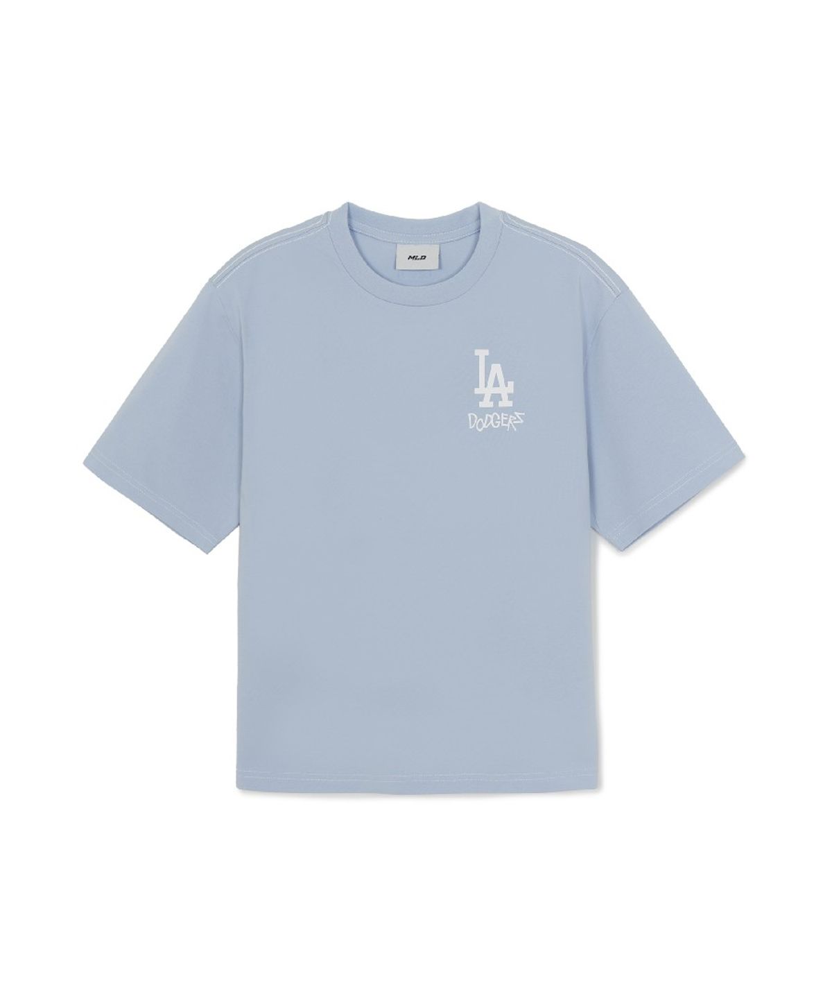 엠엘비 키즈(MLB KIDS) 스트릿 베어 아트웍 티셔츠 LA (Mg. Sky Blue)